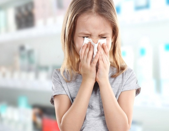 alergias en niños